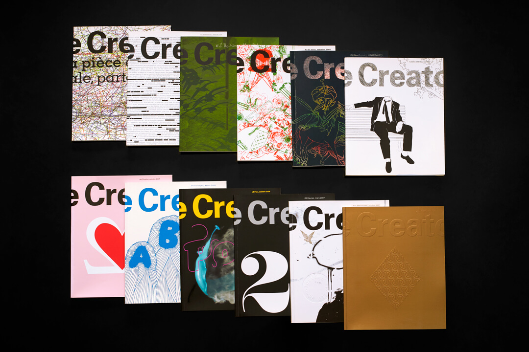 Diseño editorial para la revista de arte Creator Magazine por el Estudio Rosa Lázaro